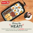 thumbnail image 5 of Dash Ceramic Nonstick 20 x 10.5” Everyday Griddle, 5 of 6