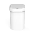 thumbnail image 1 of Ninestars 13.2 Gal Motion Sensor Trash Can, White Plastic, 1 of 6