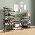 thumbnail image 21 of Seville Classics 3-Tier Resin Slat Shoe Rack, 26.5" W x 12.2" D x 19" H Assorted Colors, 21 of 22