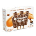 thumbnail image 7 of Keto Pint Salted Caramel Almond Ice Cream Bars, Frozen, 3 oz., 12 ct., 7 of 9