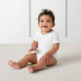 thumbnail interactive-video image 1 of Member's Mark Baby 5-Pack Organic Cotton White Bodysuit, 1 of 5