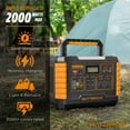 thumbnail image 2 of 1,000 Watt Wattbricks Energy Inc. MP1000 Portable Power Station  Solar Generator, 2 of 6