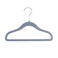 thumbnail image 1 of Member's Mark Heavy Duty Kids Velvet Hangers, Assorted Colors - 30 Pack, 1 of 6