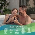thumbnail image 5 of Lifesmart LS350 Plus 5-Person 28-Jet 110v Plug and Play Spa with Thermal Locking Cover, 5 of 10