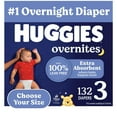 thumbnail image 1 of Huggies Overnites Nighttime Baby Diapers, Sizes 3-7, 1 of 14