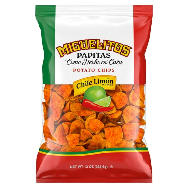 Miguelitos Chile Limon Flavored Potato Chips, 13 oz.