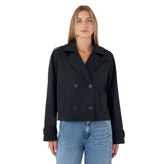 Rebecca Minkoff Women's Cropped Trench Coat