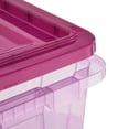 thumbnail image 3 of Member's Mark 60 Quart Storage Tote, Assorted Colors, 17.2" D x 25.7" W x 12.0" H, 1 pack or 4 pack, 3 of 7