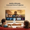 thumbnail image 8 of Yaber L2 Plus Projector with 100 inch Screen for Home & Outdoor, 8 of 9