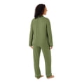 thumbnail image 3 of Dreammark Women's 2-Piece Notch Collar Pajama Set, 3 of 12