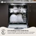 thumbnail image 9 of LG FlushFit Top Control Dishwasher with 1-Hour Wash & Dry Cycle, 9 of 18