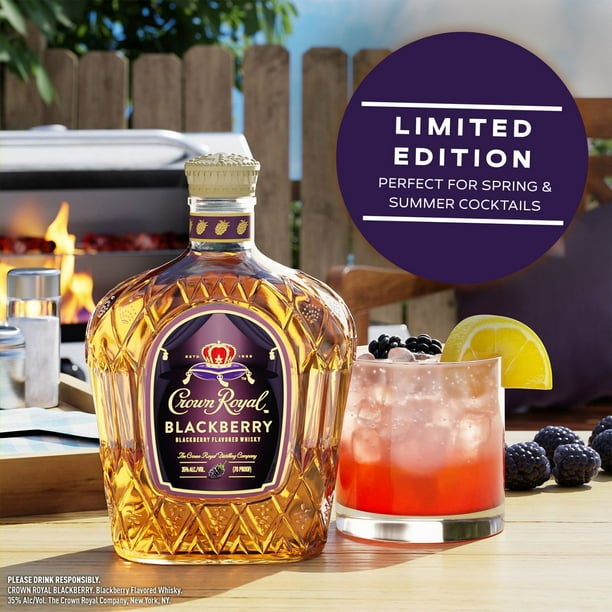 Crown Royal Blackberry Flavored Whisky, 750 ml - Samsclub.com