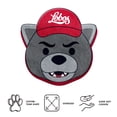 thumbnail image 4 of Logo Brands New Mexico Lobos Puff Pillow, 4 of 5