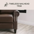 thumbnail image 3 of Braxton Bonded Leather Pushback Recliner, 3 of 11