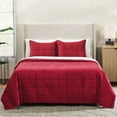 thumbnail interactive-video image 1 of Member's Mark 3-Piece Velvet Box Quilt Set, Assorted Sizes, 1 of 6