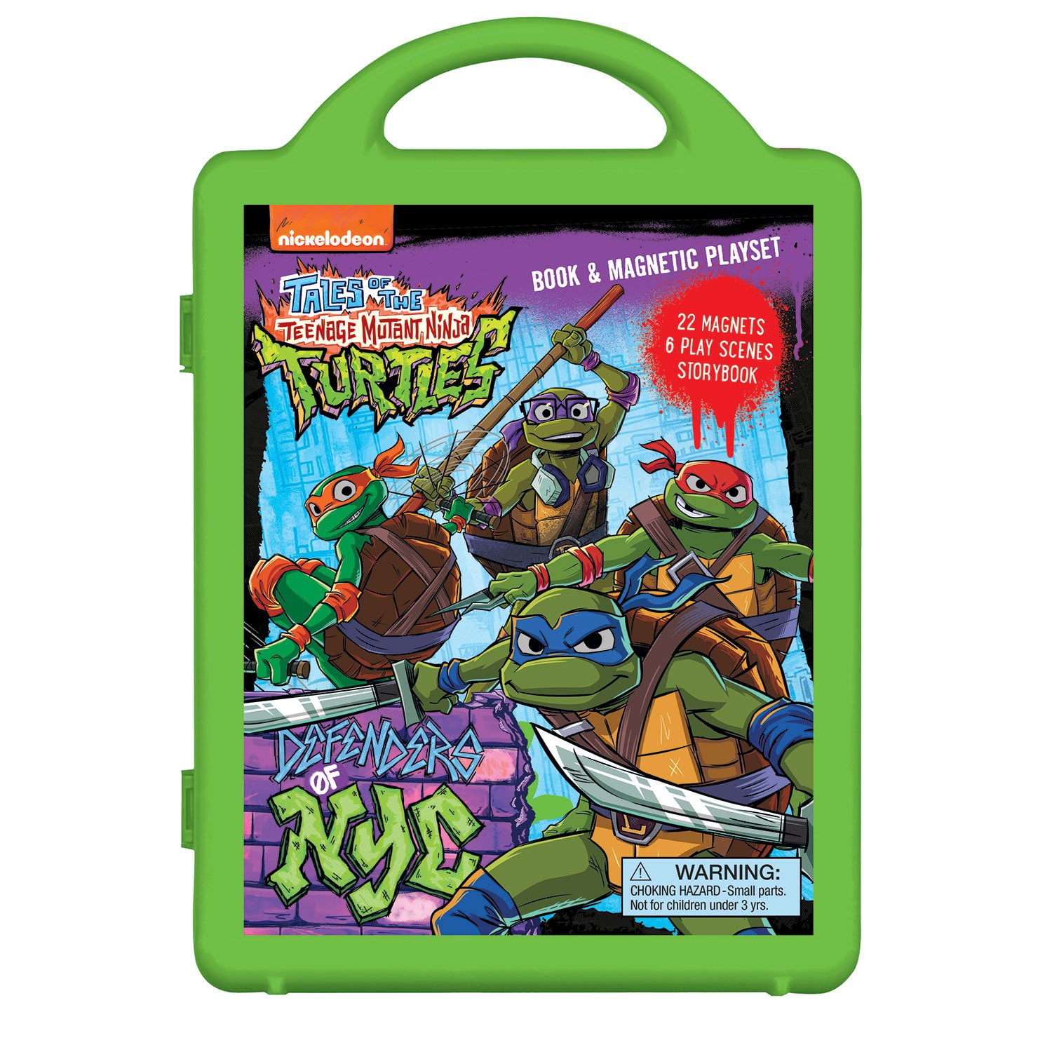 Magnetic Play Set: Teenage Mutant Ninja Turtles, Mixed Media