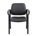 thumbnail image 3 of BOSS Office Antimicrobial Vinyl Steel Frame Guest Arm Chair, 3 of 6
