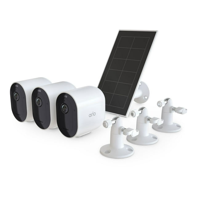 Arlo Pro Outdoor Security Camera 2K HDR (5th Gen), 3-Pack