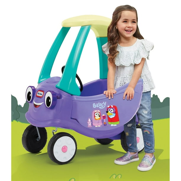 Little Tikes Bluey Grannies Car Cozy Coupe with Accessories