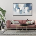 thumbnail image 3 of Dreaming Indigo I Blue Abstract Canvas Print by Oliver Gal Prints, 3 of 4