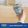 thumbnail image 6 of Dixie® To Go 16 oz. Paper Cup with Leak-Resistant Lid, 75 ct., 6 of 9