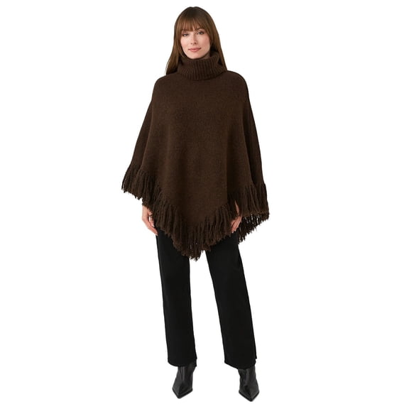 Edited by Maren Morris Women's Fringe Poncho