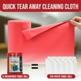 thumbnail image 2 of Simpli-Magic Tear Away Microfiber Towel Roll (200 or 1200 Count), 2 of 10
