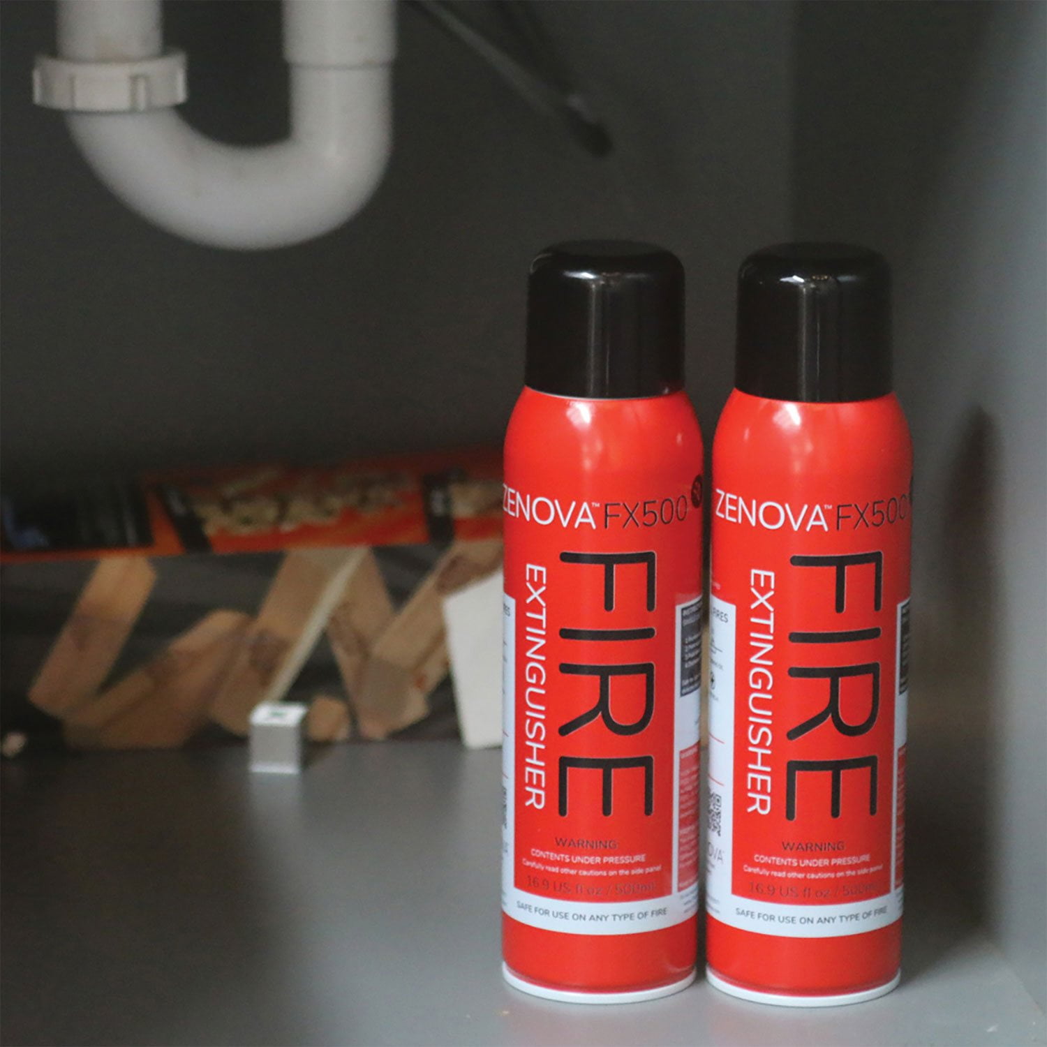 ZENOVA FX500 Fire Extinguishing Aerosol Spray, 2-Pack - Samsclub.com