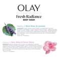 thumbnail image 9 of Olay Fresh Outlast Body Wash with Vitamin B3 Complex, 35 oz., 2 pk., 9 of 9