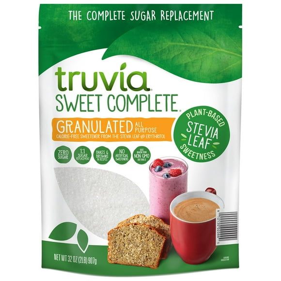 Truvia Sweet Complete Plant Based Granulated Sweetener, 32 oz.