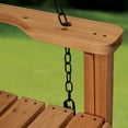 thumbnail image 3 of Backyard Discovery Cedar Farmhouse Porch Swing, 3 of 6