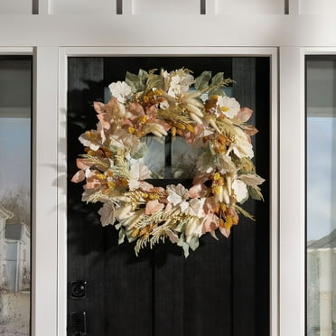 Member's Mark 30" Harvest Wreath with Natural Cattails