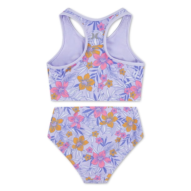 半額！新品未使用タグ付Hurley　スプリングkids14 women xs〜s Hurley Girls 2-Piece Braided Ruffle Tankini - Samsclub.com
