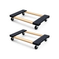 thumbnail image 5 of Simpli Magic 2-Pack Wooden Dolly, 1000 lb Capacity Each - Multi Purpose Platform Truck & Garage Moving Cart, 5 of 5