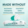 thumbnail image 6 of Pampers Aqua Pure Baby Wipes, Fragrance Free, 13 pk., 728 Wipes, 6 of 13