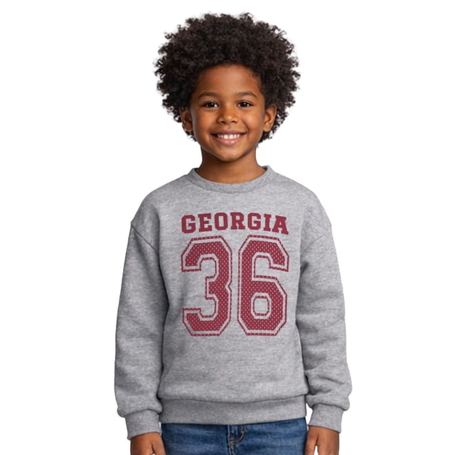 State of Mine Kids Jersey Days Crew Sweatshirt