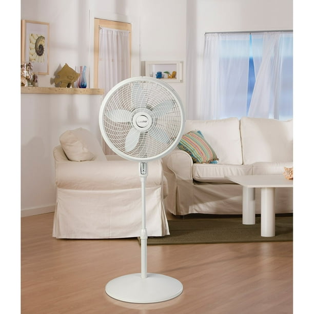 Lasko S18355 18″ 4 Speed Cyclone Pedestal Fan with Remote Control