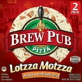 thumbnail image 1 of Brew Pub Lottza Motzza Sausage and Pepperoni Pizza, Frozen, 2 pk., 1 of 4