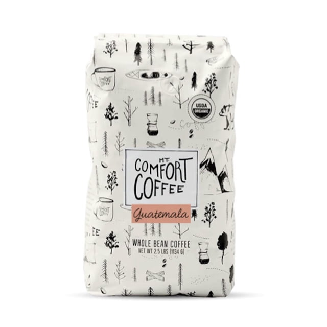Mt. Comfort Coffee Organic Guatemala Medium Roast Whole Bean, 40 oz.