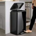 thumbnail image 3 of Tramontina 13-Gallon Step Trash Can, Assorted Colors, 3 of 8