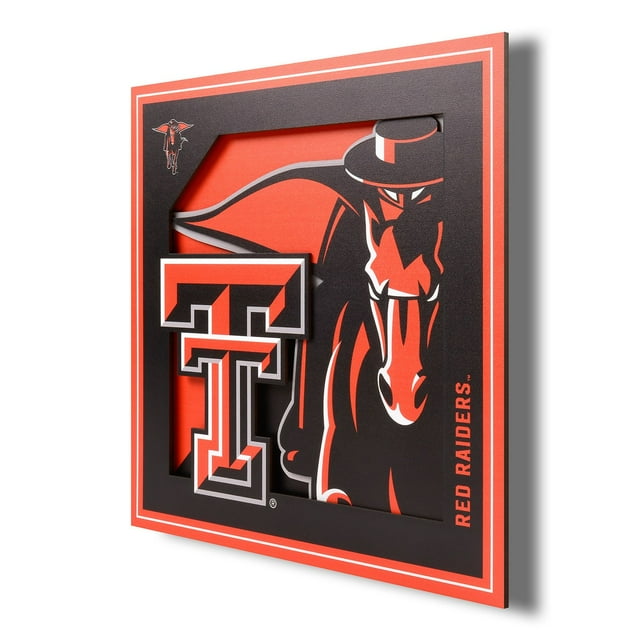 YouTheFan NCAA 3D Logo Series Wall Art - 12x12