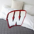 thumbnail image 2 of Logo Brands Wisconsin Badgers XL Puff Pillow, 2 of 5
