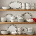 thumbnail image 3 of Member's Mark 53-Piece Porcelain Holiday Entertainer Set, 3 of 5
