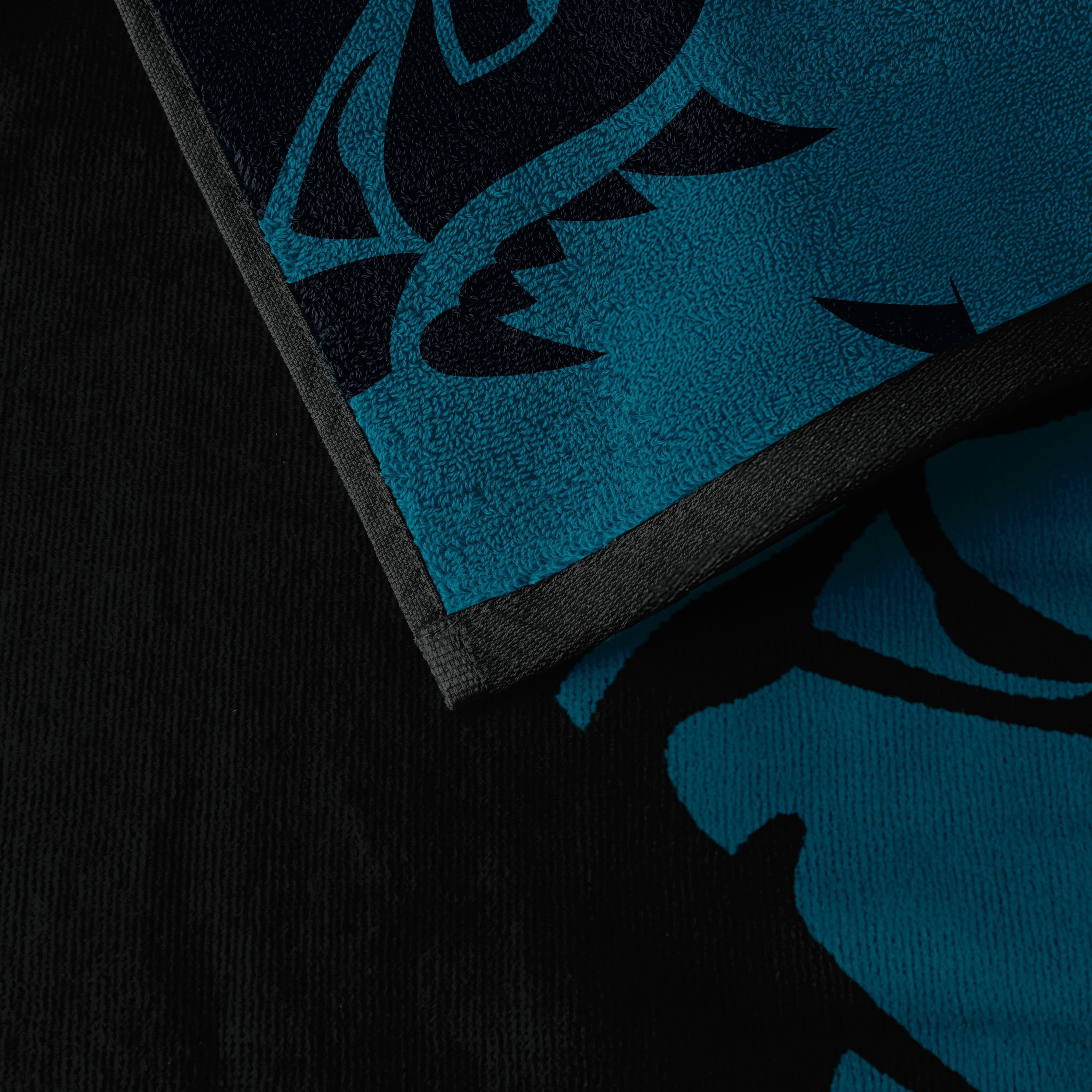 Logo Brands Jacksonville Jaguars Beach Towel - Thumbnail 2