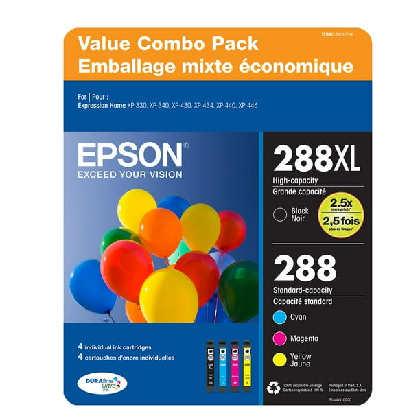 Epson DURABrite Ultra 288 Ink Value Club Pack - Samsclub.com