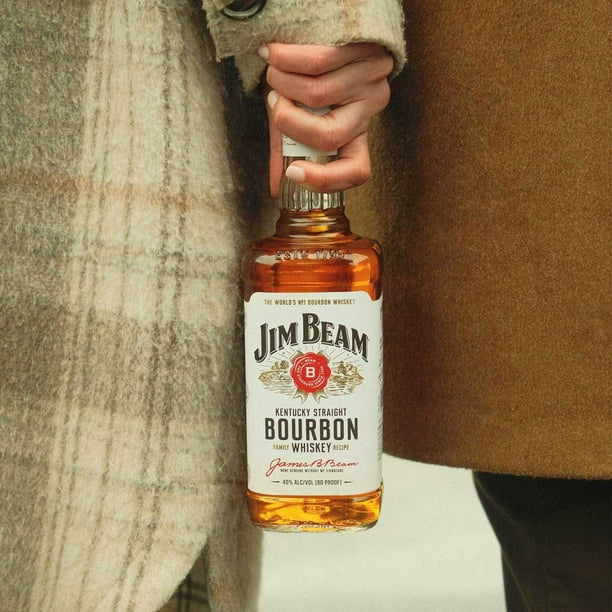 Jim Beam Kentucky Straight Bourbon Whiskey, 1.75 L with Highball