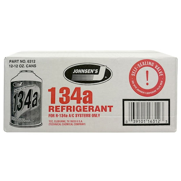 Johnsens R-134a A/C Refrigerant 12 pack, 12oz. Cans - Samsclub.com