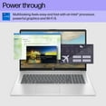 thumbnail image 4 of HP 17.3" Windows Laptop - Full HD IPS Screen - Intel Core i7 - 16GB RAM - 512GB SSD - 2-Year HP Care Pack Warranty with 2-Year Accidental Damage Protection, 4 of 11