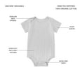 thumbnail image 7 of Member's Mark Baby 4-Pack Bodysuits, 7 of 8