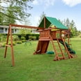 thumbnail image 4 of Red Ranger Wooden Playset with Monkey Bars & Playset Accessories, 4 of 9